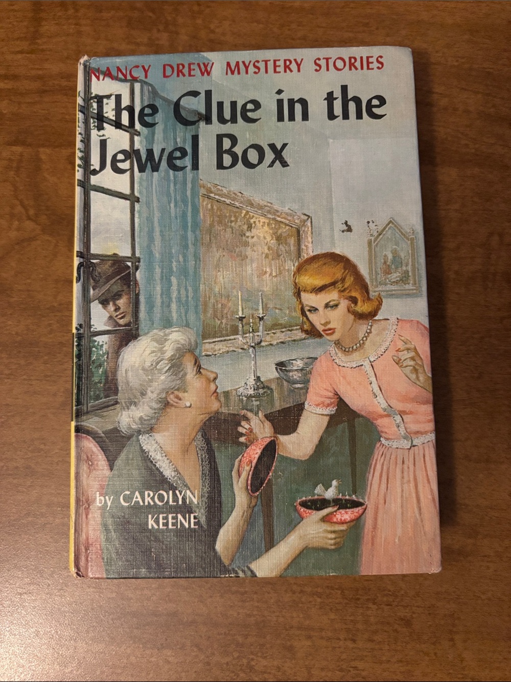 Nancy Drew Mystery Stories: The Clue in the Jewel Box - Pink Cover